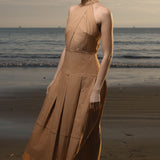 Nysa Dress - Ticking Stripe - Heidi Merrick