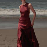 Gale Gown - Burgundy - Heidi Merrick