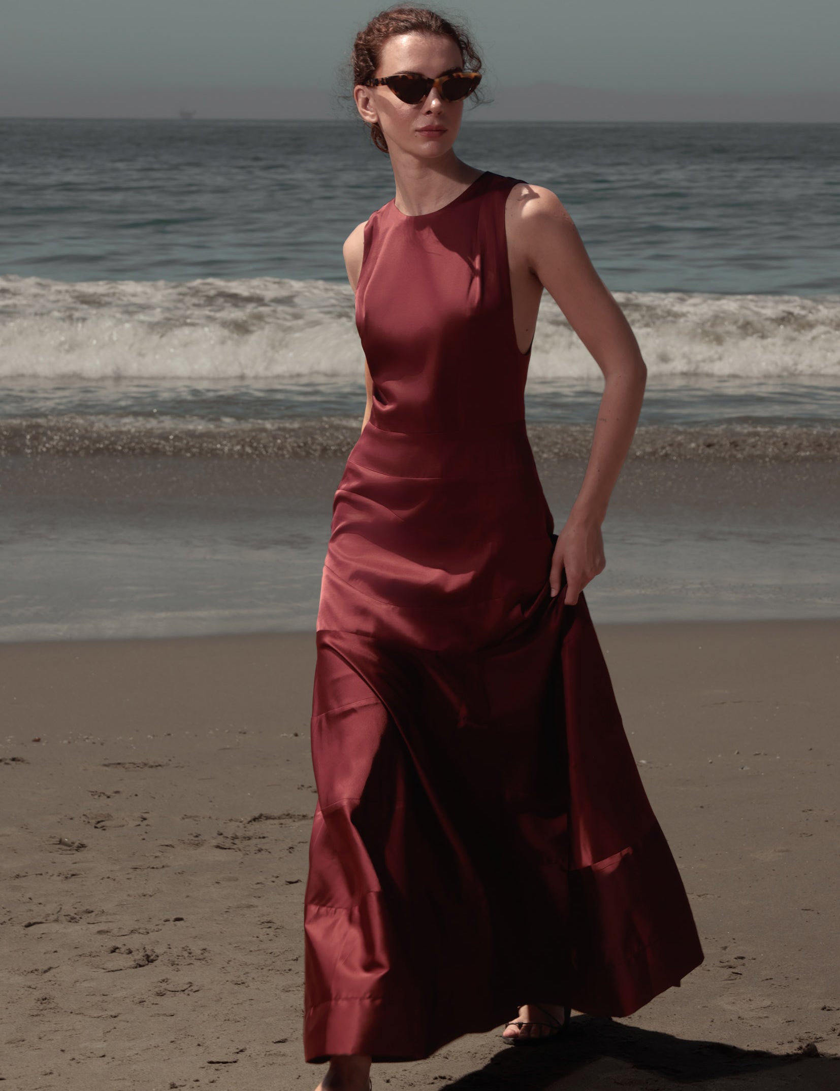 Gale Gown - Burgundy - Heidi Merrick