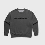 SRF SUMMERLAND Classic Crewneck - Faded Black - Heidi Merrick