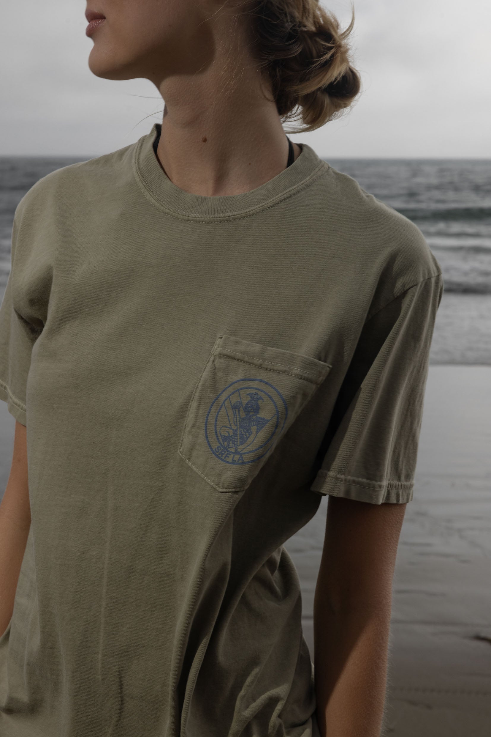 SRF Guy Tee - Dusty Sand - Heidi Merrick