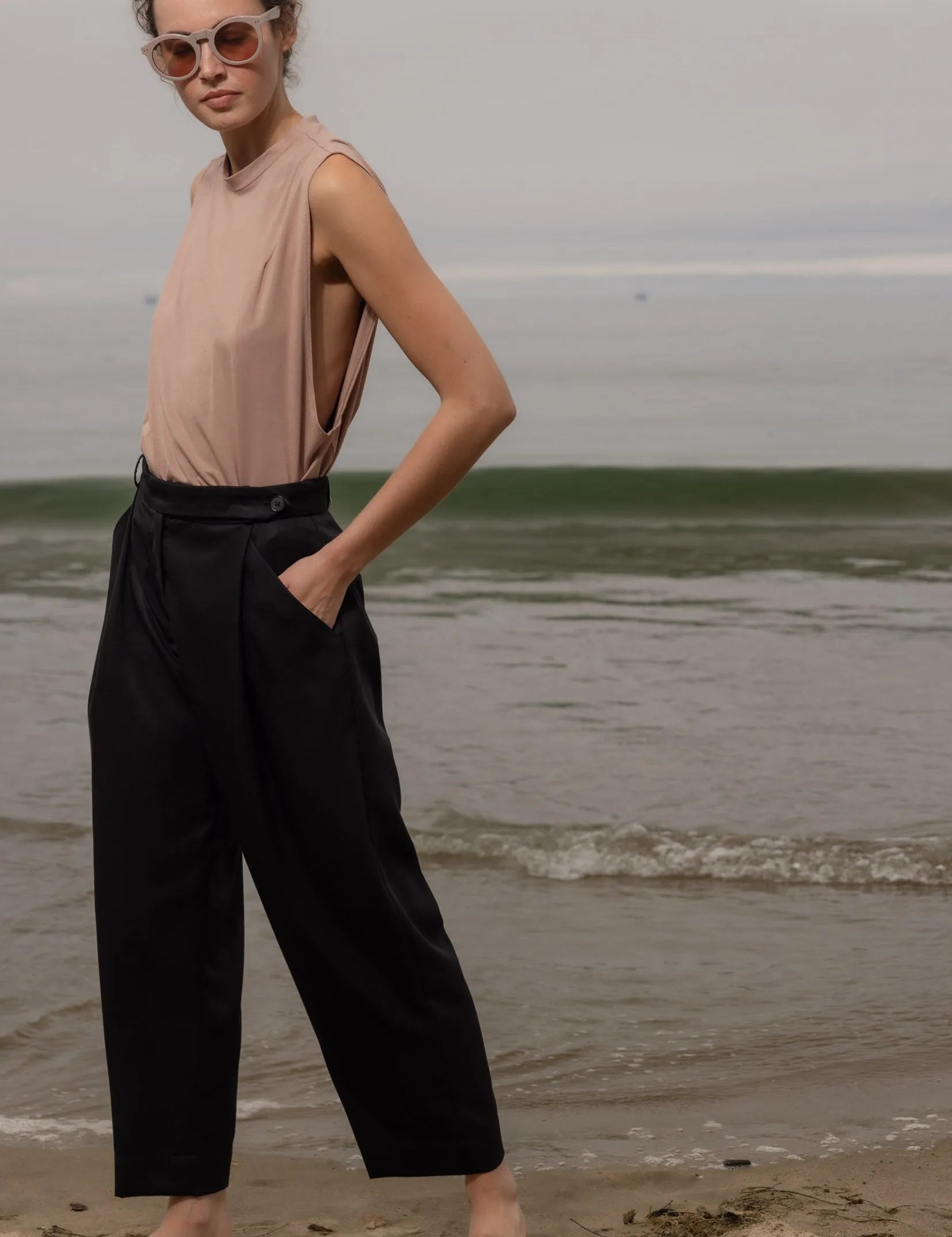 Expat Tank - Nude - Heidi Merrick