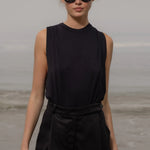 Expat Tank - Black - Heidi Merrick