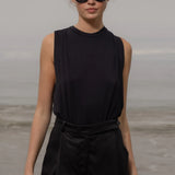 Expat Tank - Black - Heidi Merrick