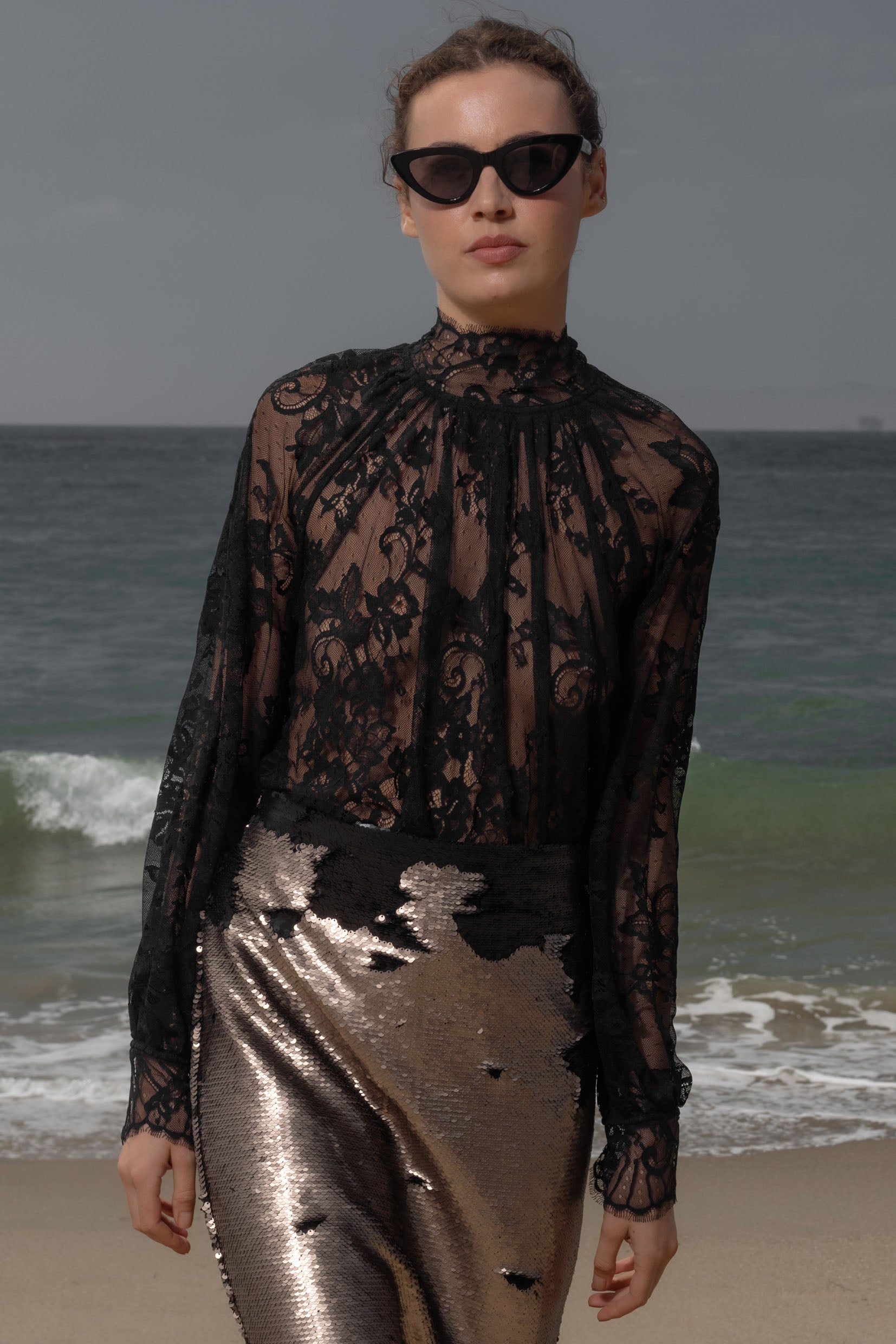 Siren Skirt - Bronze - Heidi Merrick