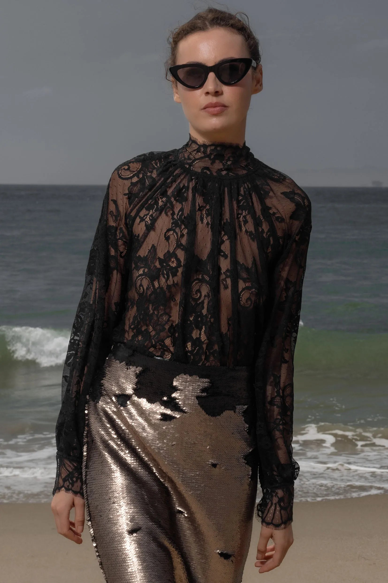 Siren Skirt - Bronze - Heidi Merrick