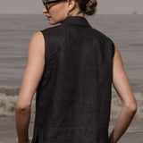 Rosie Top - Noir - Heidi Merrick
