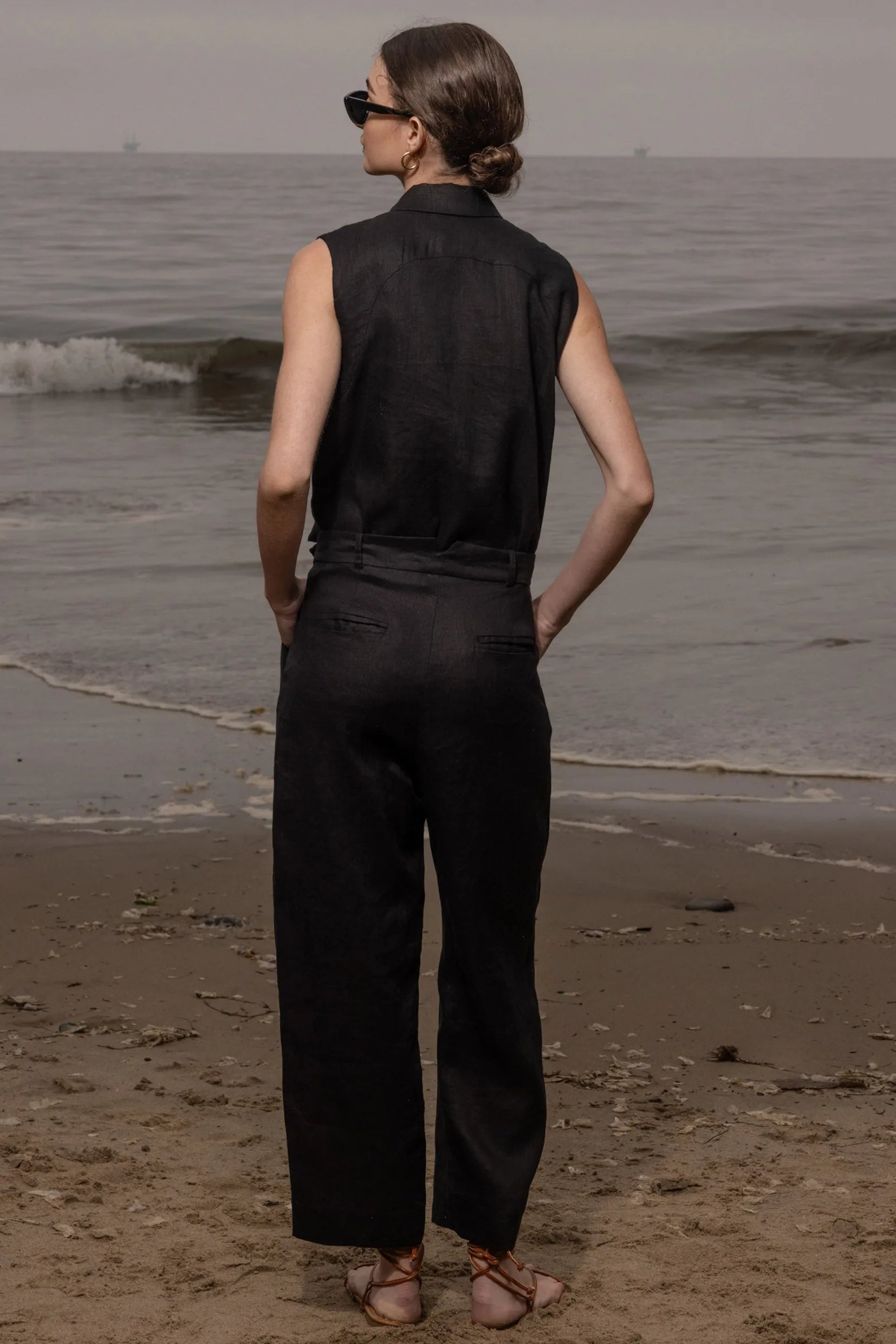 Rosie Top - Noir - Heidi Merrick