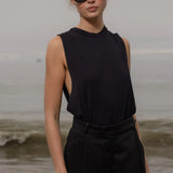 Expat Tank - Black - Heidi Merrick