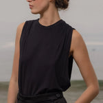 Expat Tank - Black - Heidi Merrick