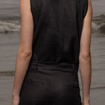 Rosie Top - Noir - Heidi Merrick