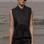 Rosie Top - Noir - Heidi Merrick