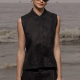 Rosie Top - Noir - Heidi Merrick
