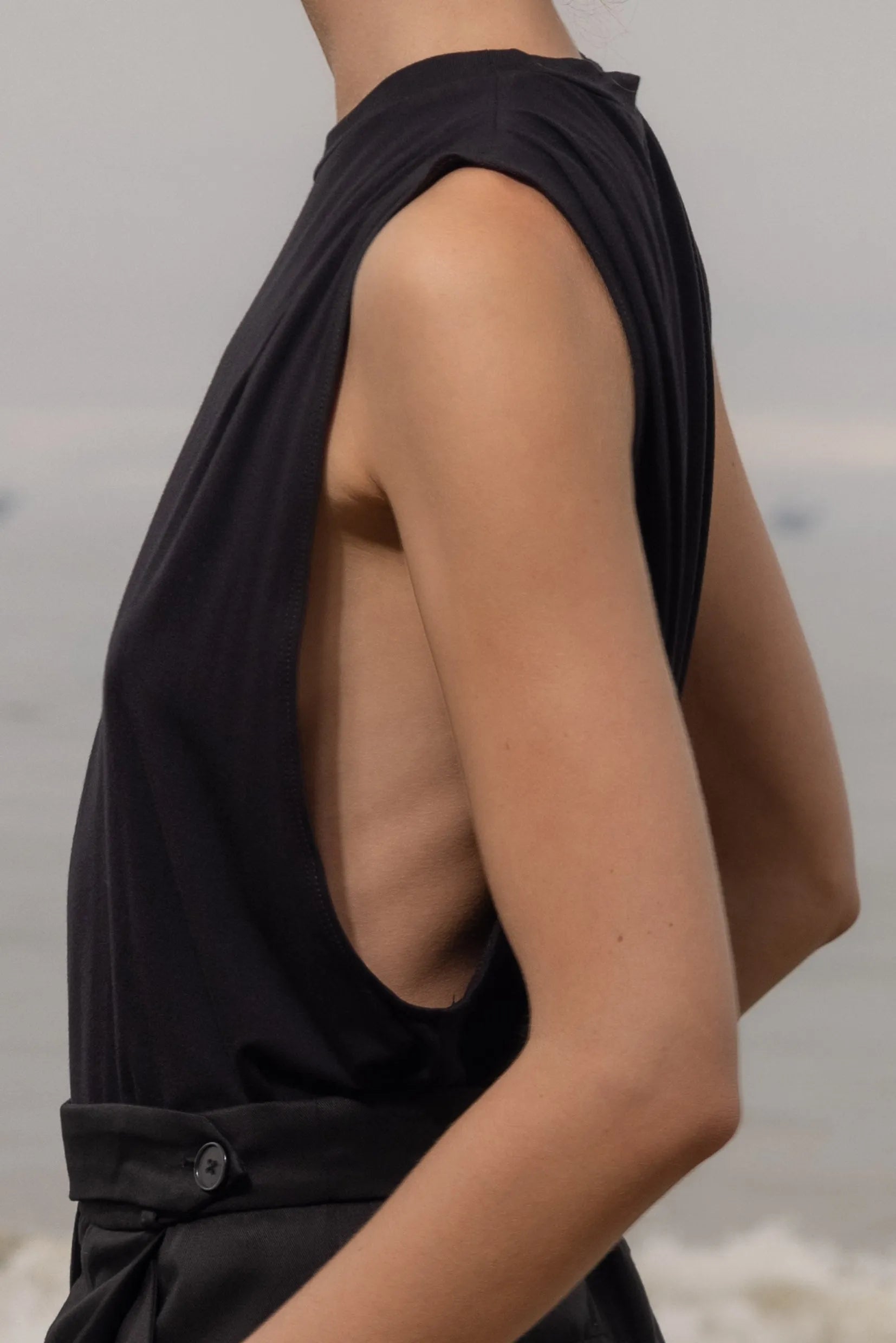 Expat Tank - Black - Heidi Merrick
