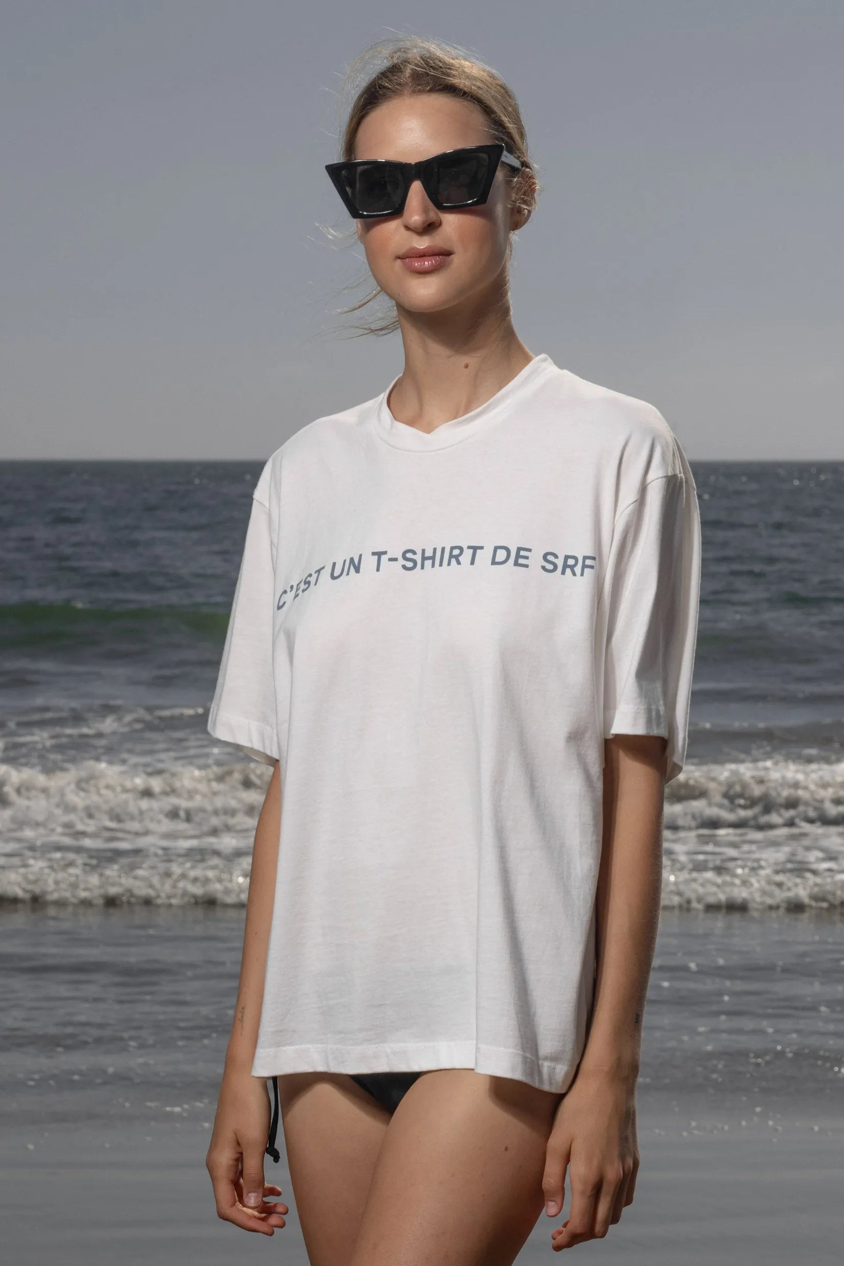 Mustache Tee - C'est Un T-Shirt De SRF - Heidi Merrick