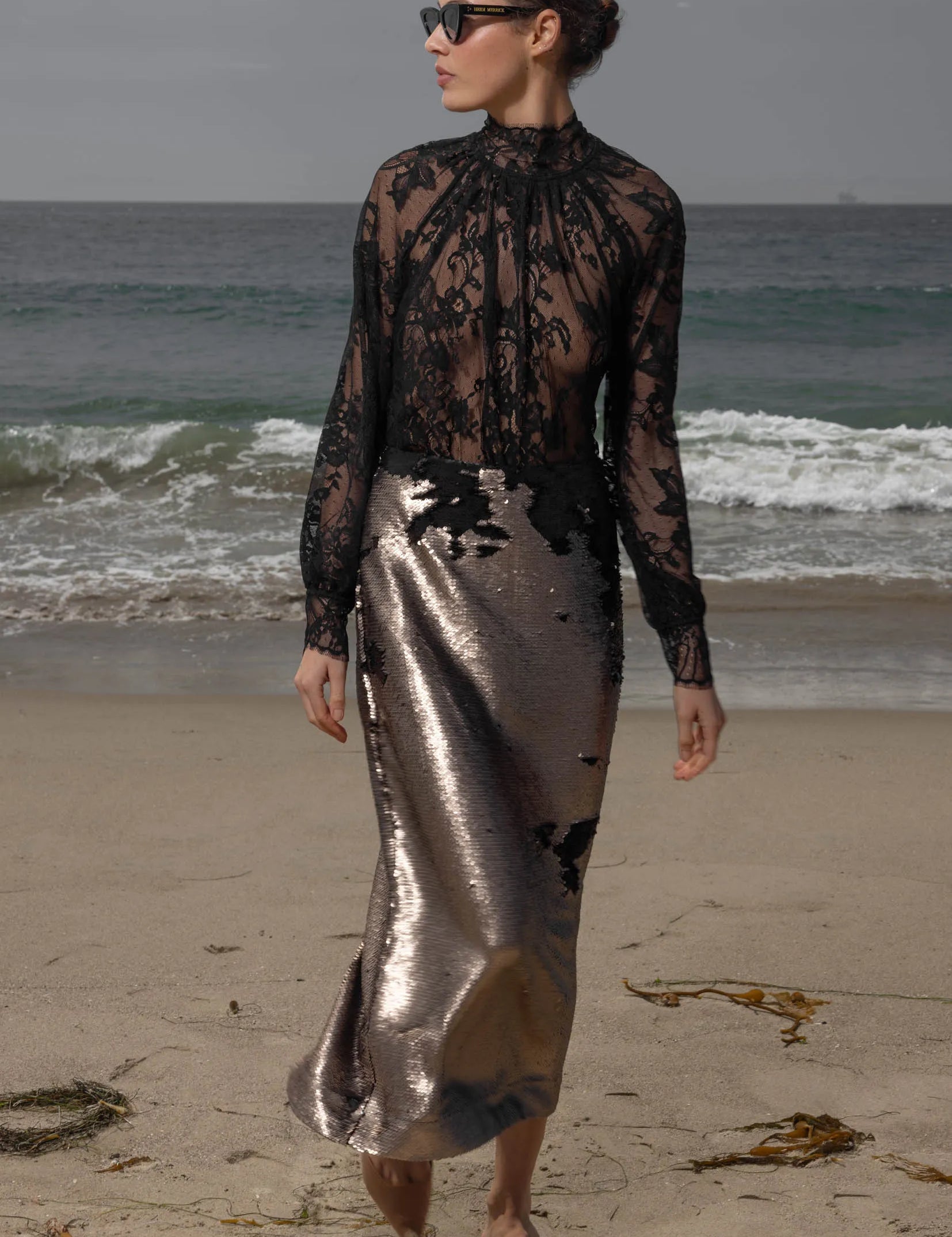 Siren Skirt - Bronze - Heidi Merrick