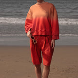 Barrel Sleeve 70's SRF LA Crewneck - Sunset