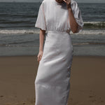 Fauna Dress - Ivory Linen - Heidi Merrick