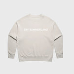 SRF SUMMERLAND Classic Crewneck - Faded Cream - Heidi Merrick