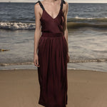 Maeve Skirt - Burgundy - Heidi Merrick