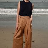 Chaplin Pant - Ticking Stripe - Heidi Merrick