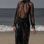 Siren Skirt - Onyx - Heidi Merrick