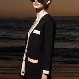 Finny Cardigan - Noir - Heidi Merrick