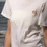70's SRF LA Slim Tee - Red Embroidered - Heidi Merrick