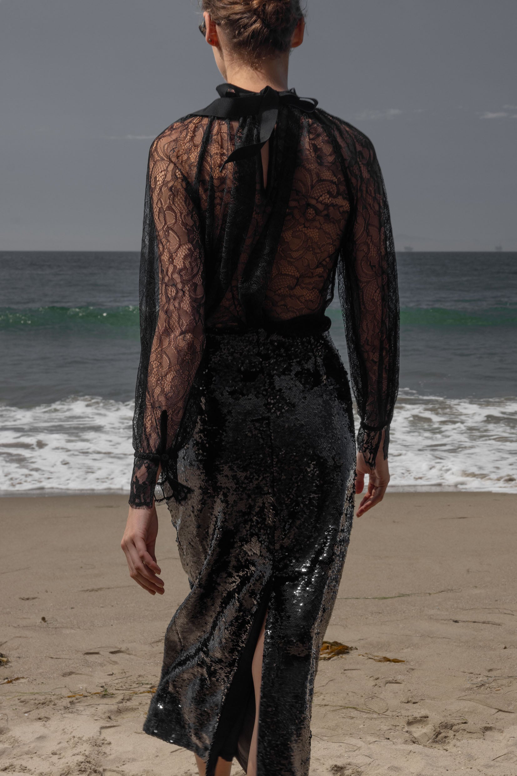 Siren Skirt - Onyx - Heidi Merrick