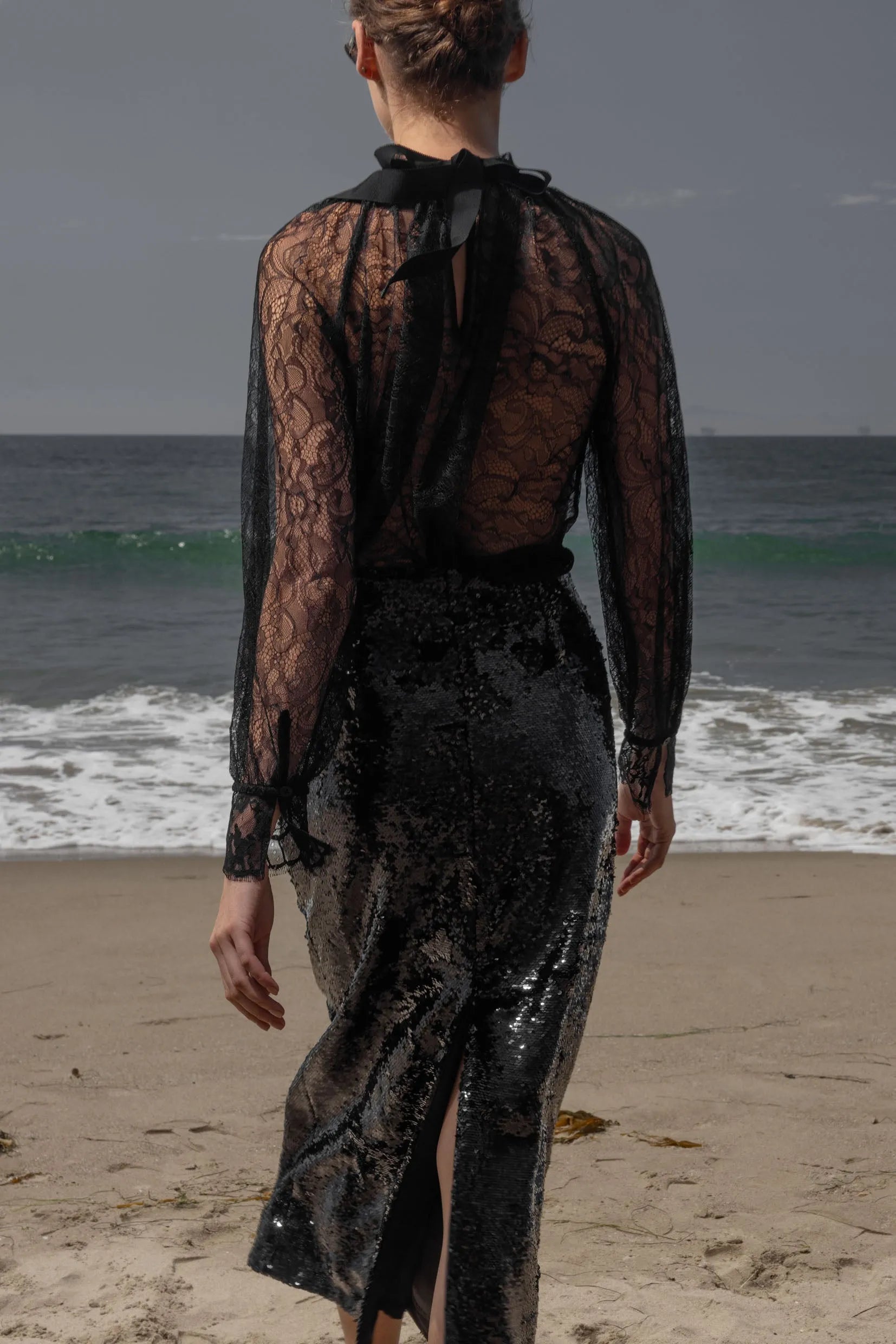 Siren Skirt - Onyx - Heidi Merrick