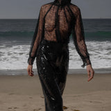 Siren Skirt - Onyx - Heidi Merrick