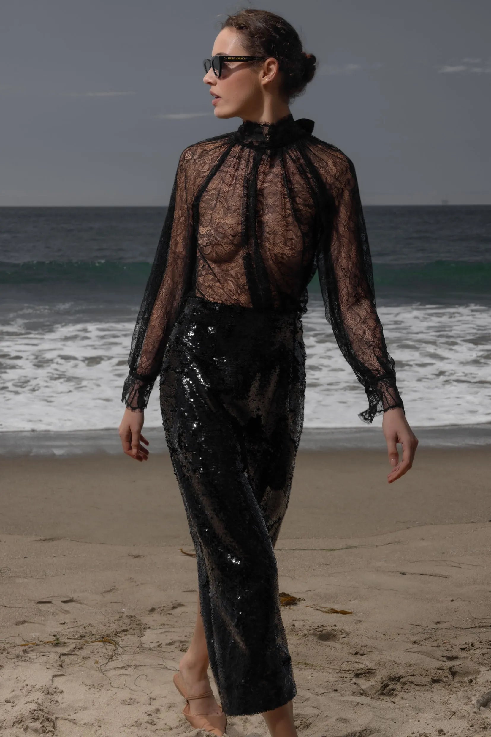 Siren Skirt - Onyx - Heidi Merrick