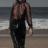 Siren Skirt - Onyx - Heidi Merrick