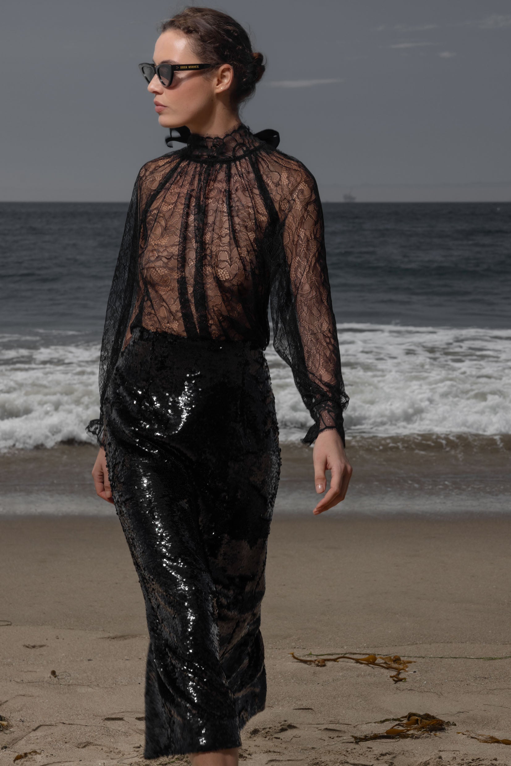 Siren Skirt - Onyx - Heidi Merrick