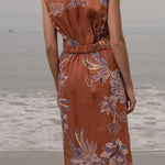 Azadeh Dress - Orange Batik - Heidi Merrick