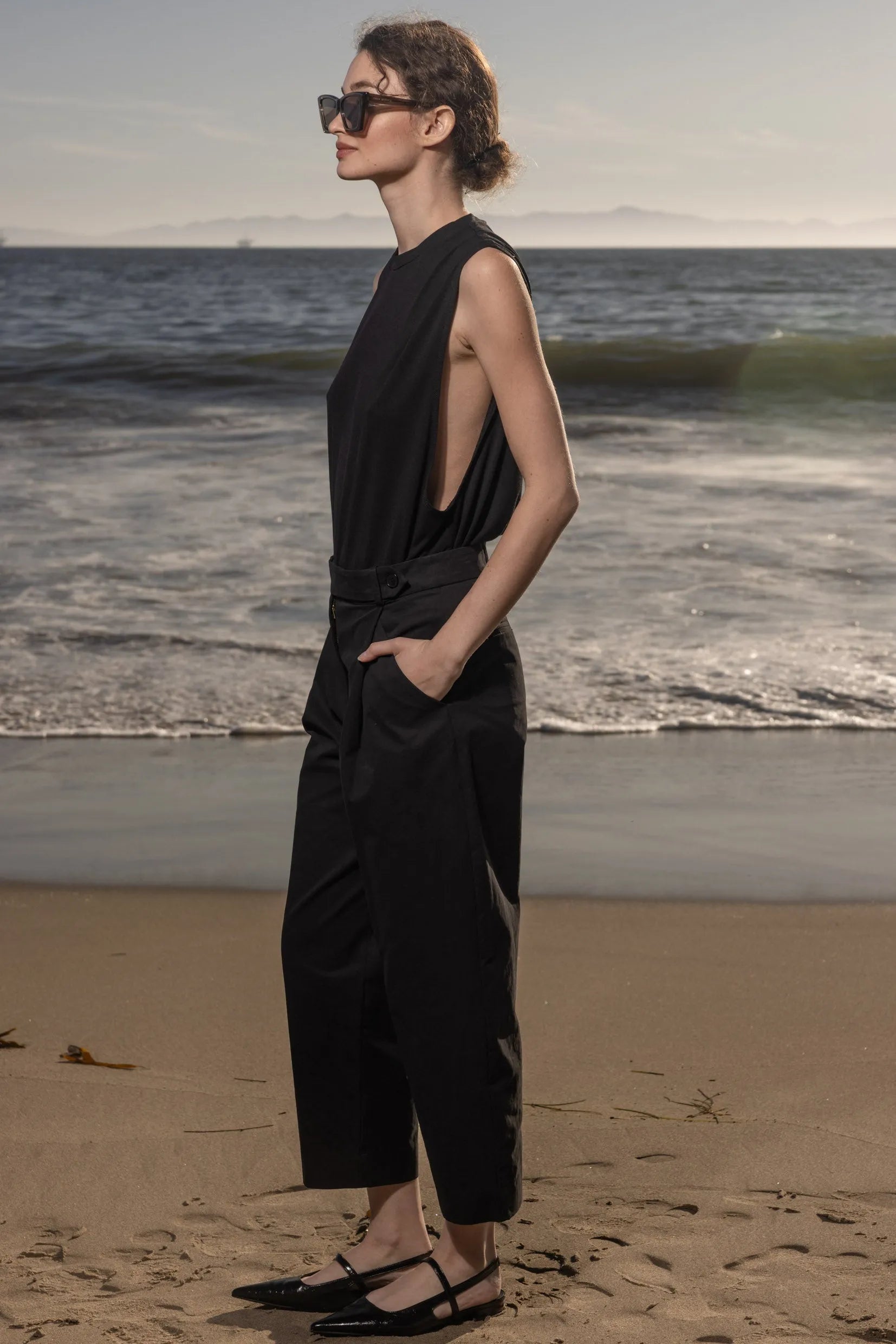 Baptise Pant - Black Trench - Heidi Merrick