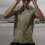 SRF Guy Tee - Dusty Sand - Heidi Merrick