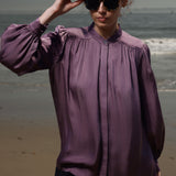Farah Blouse - Lavender - Heidi Merrick