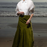 Gale Skirt - Frog Linen - Heidi Merrick