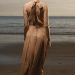 Nysa Dress - Ticking Stripe - Heidi Merrick