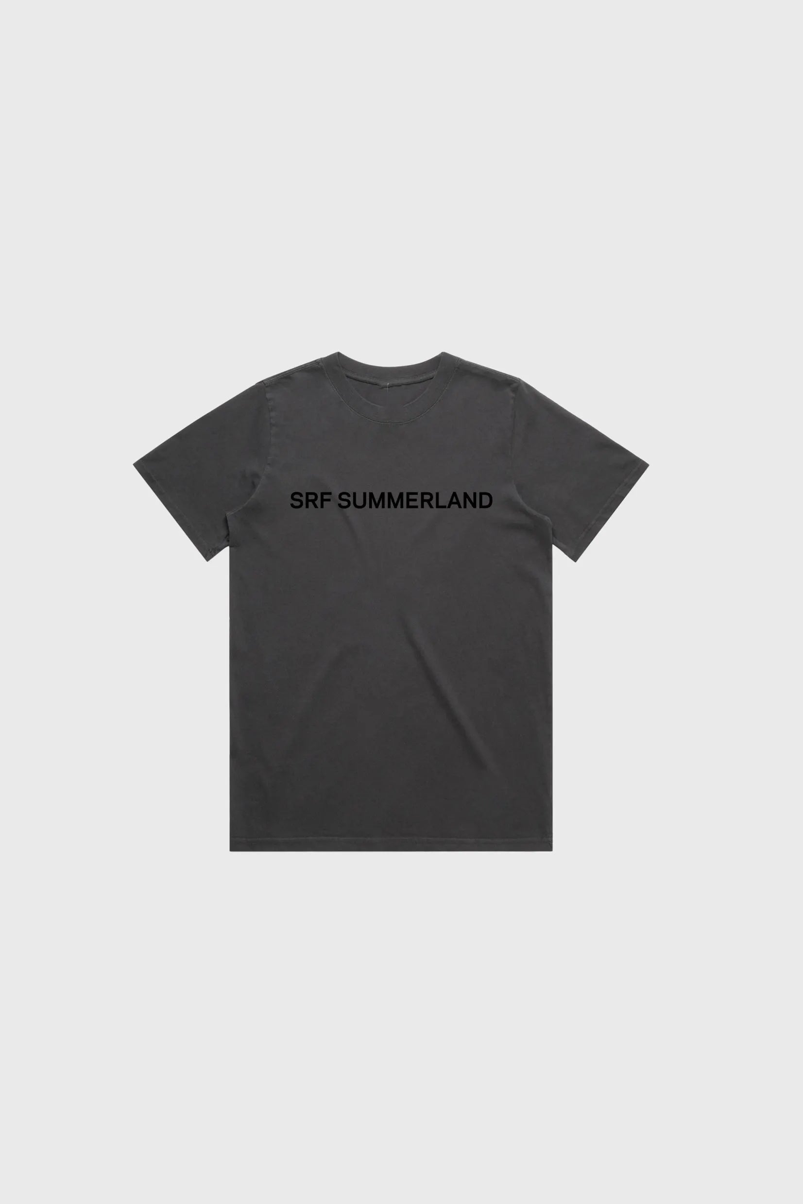 SRF SUMMERLAND Tee - Black on Black - Heidi Merrick