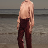 Bruno Pant - Burgundy Velvet