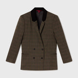 Francoise Blazer - Plaid Wool