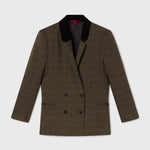 Francoise Blazer - Plaid Wool - Heidi Merrick