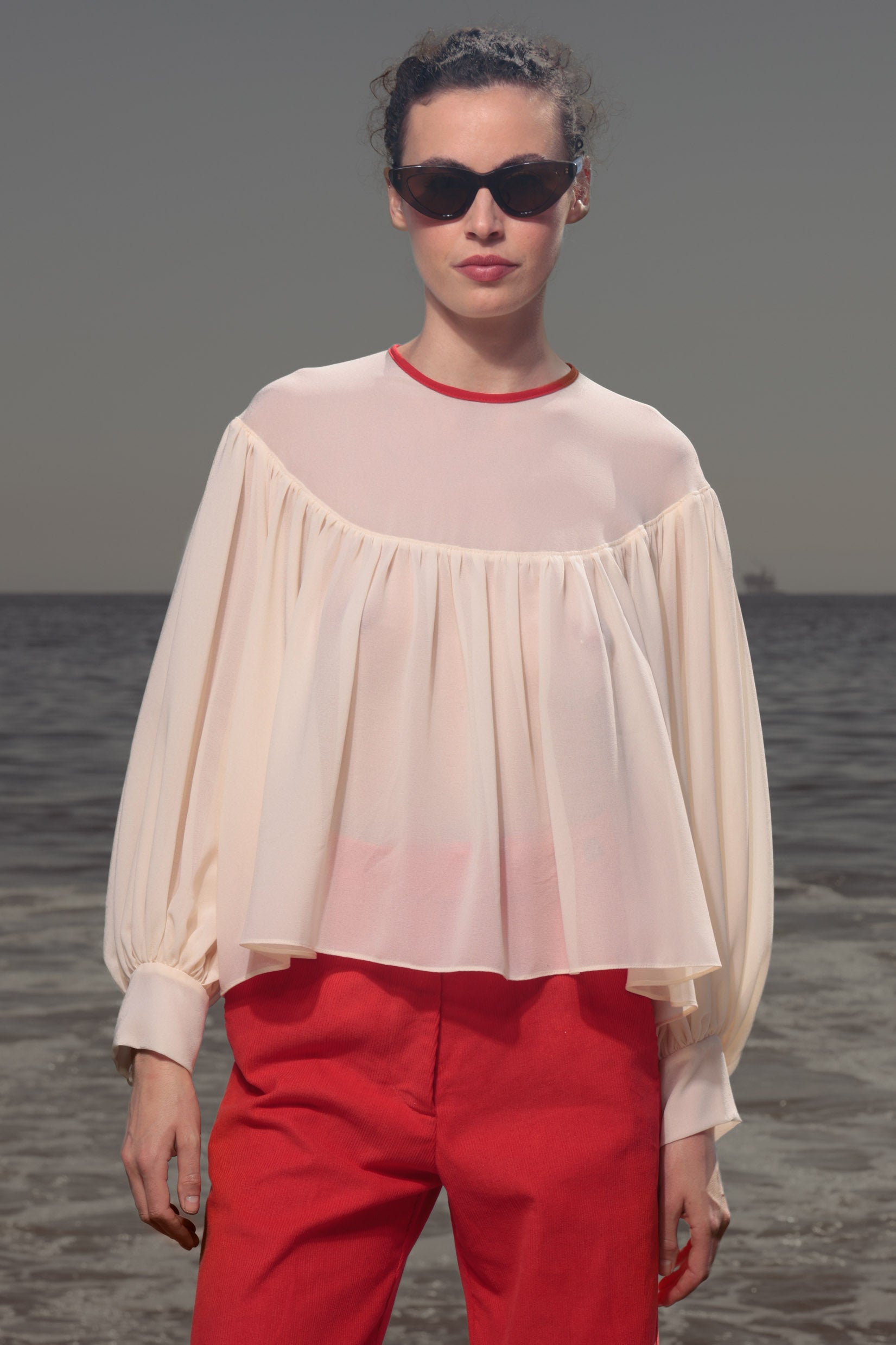 Nova Top - Cream - Heidi Merrick