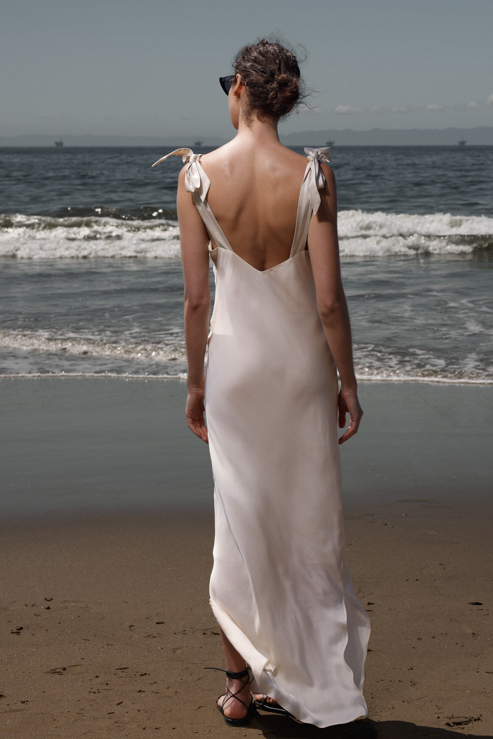 Grace Slip Dress - Cream - Heidi Merrick