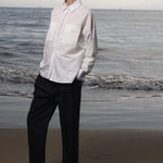 Baptise Pant - Black Linen - Heidi Merrick