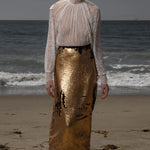 Missive Blouse - Cream Dentelle De Calais - Heidi Merrick