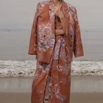 Azadeh Dress - Orange Batik - Heidi Merrick