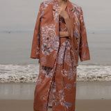 Azadeh Dress - Orange Batik - Heidi Merrick